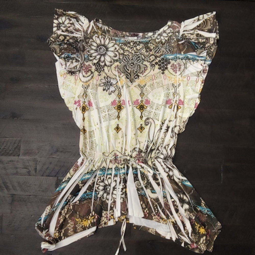Short sleeve blouse